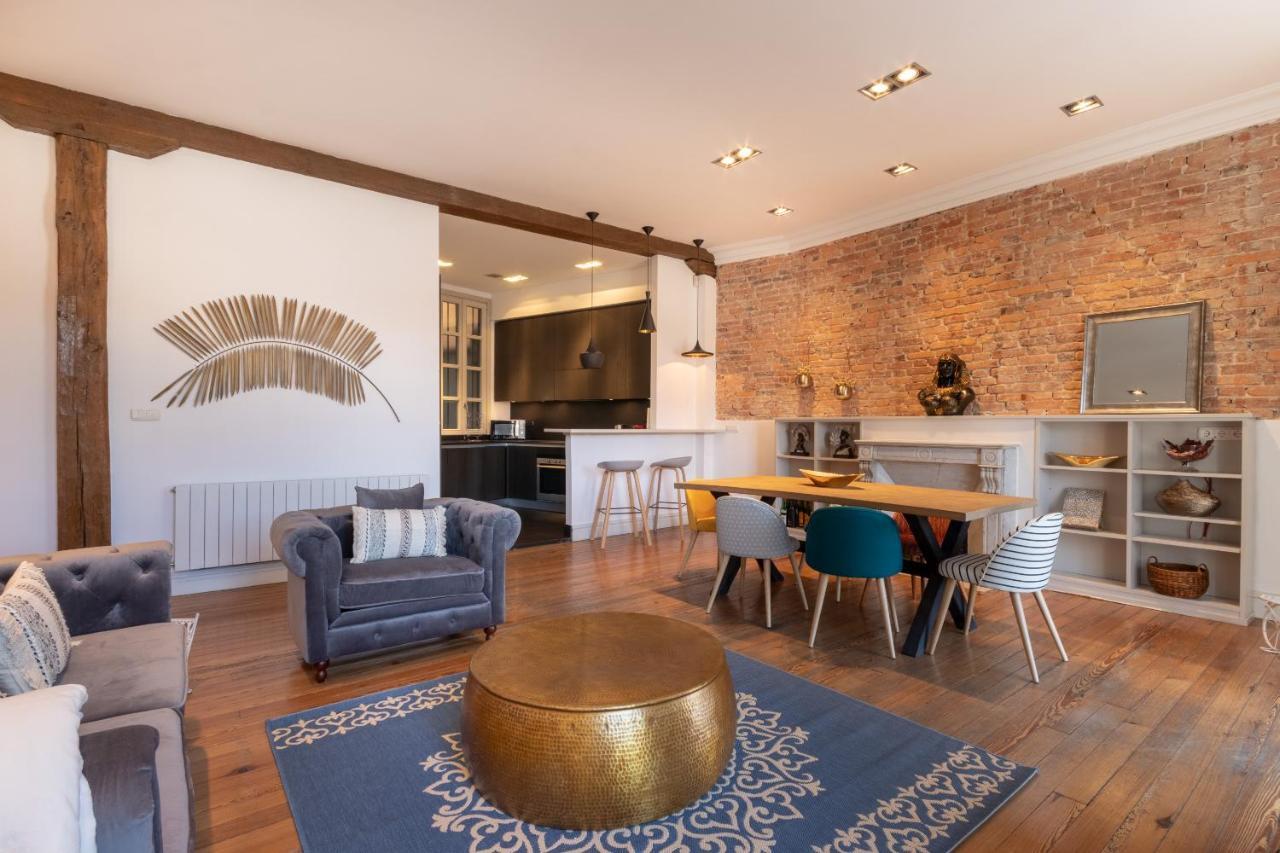 Confort Y Diseno Con Vistas Al Casco Viejo Bilbao Ngoại thất bức ảnh